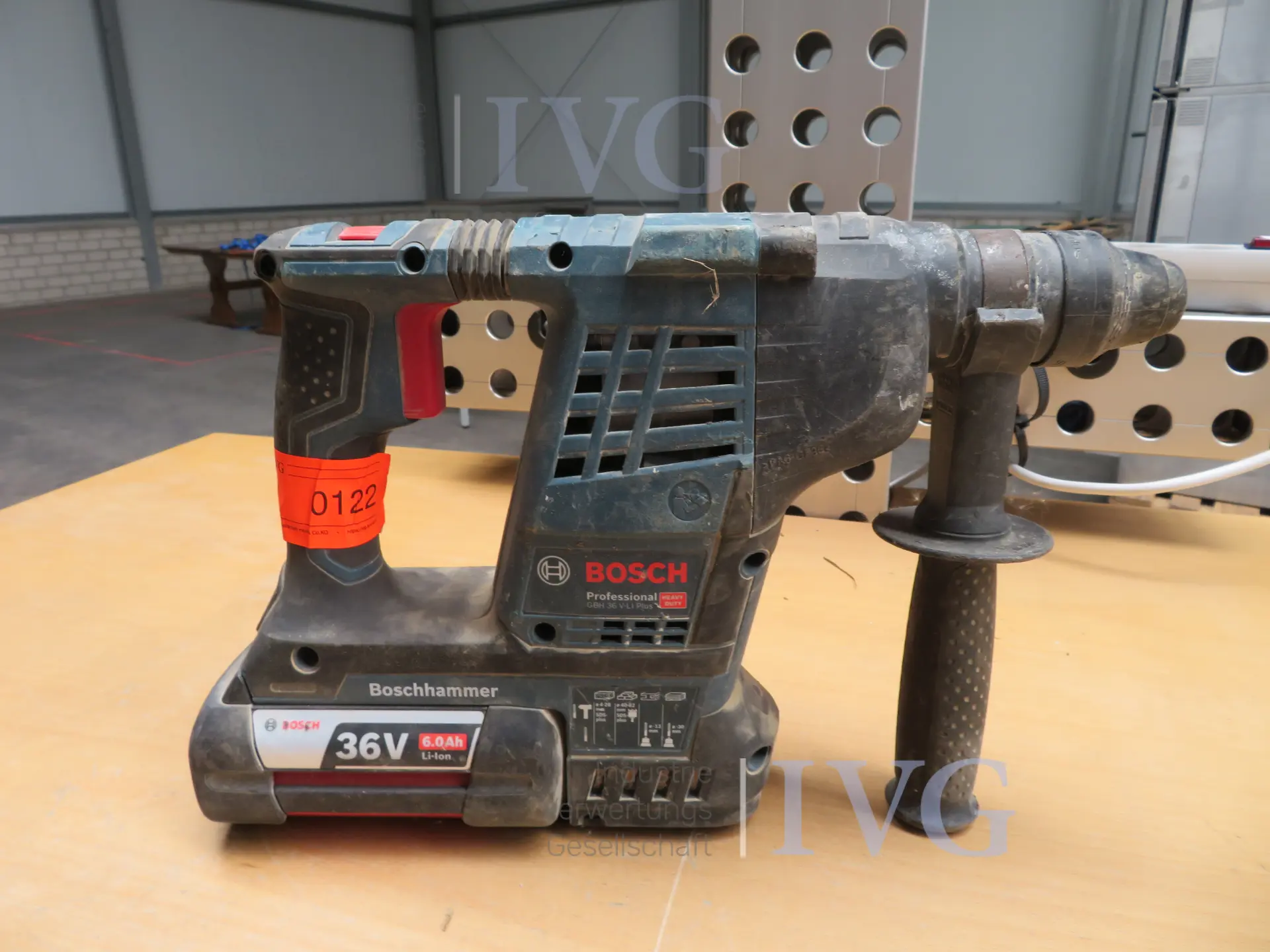 Akku-Bohrhammer BOSCH GBH36V-Li Plus Professional